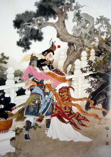 mujeres en la pintura china14