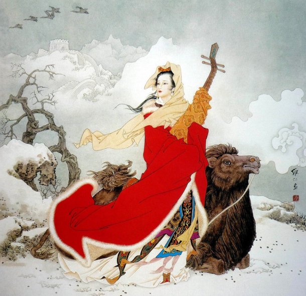 mujeres en la pintura china22